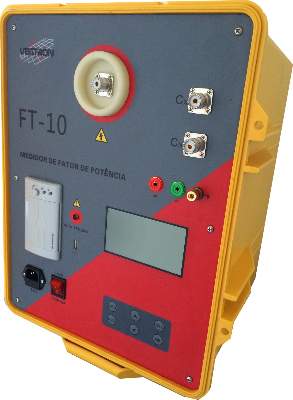 Medidor de Fator Potência de Isolamento - FT10