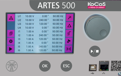 Caixa de Calibração de Relés ARTES 500 - Imagem 2